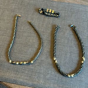 Rope Necklaces and bracelet